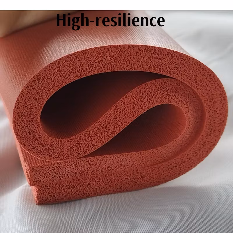 Durable and Wear-Resistant Silicone Rubber Foam Board Silicone Sponge Sheet