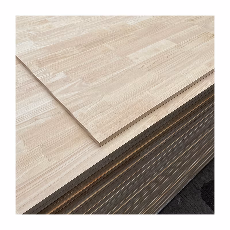 Rubber Wood Panel- Rubber Finger Joint Board - Custom Wood Cutting Board