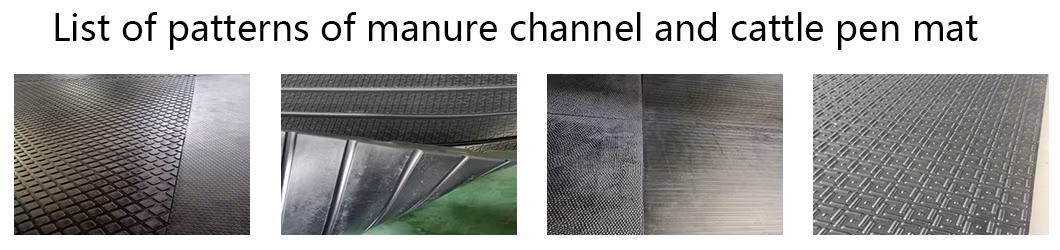 1.22X1.83m Heavy Duty Black Matting SBR Non Slip Anti Slip Horse Stall Floor Cow Stable Rubber Mat