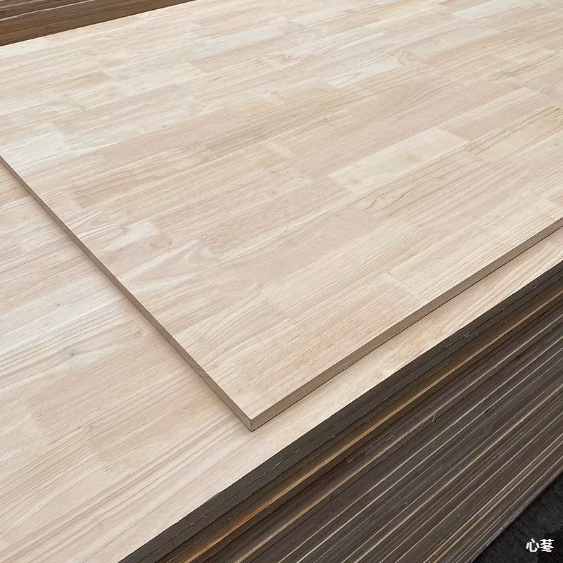 Rubber Wood Panel- Rubber Finger Joint Board - Custom Wood Cutting Board