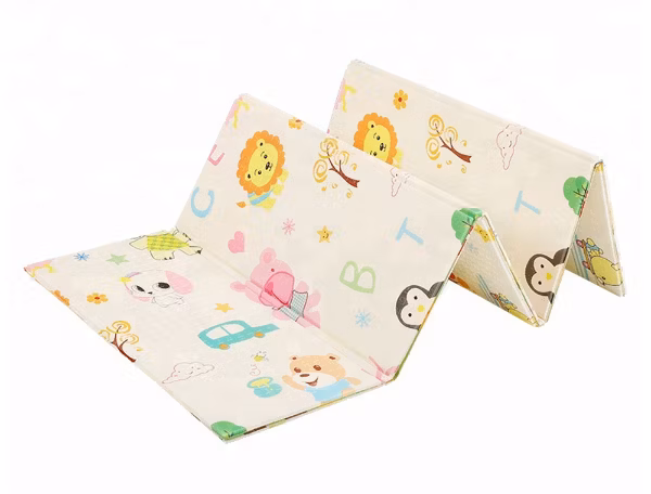 XPE Foldable Play Mat Double Sides Cartoon Crawling Mat Foam Floor Mat Baby Play Mat