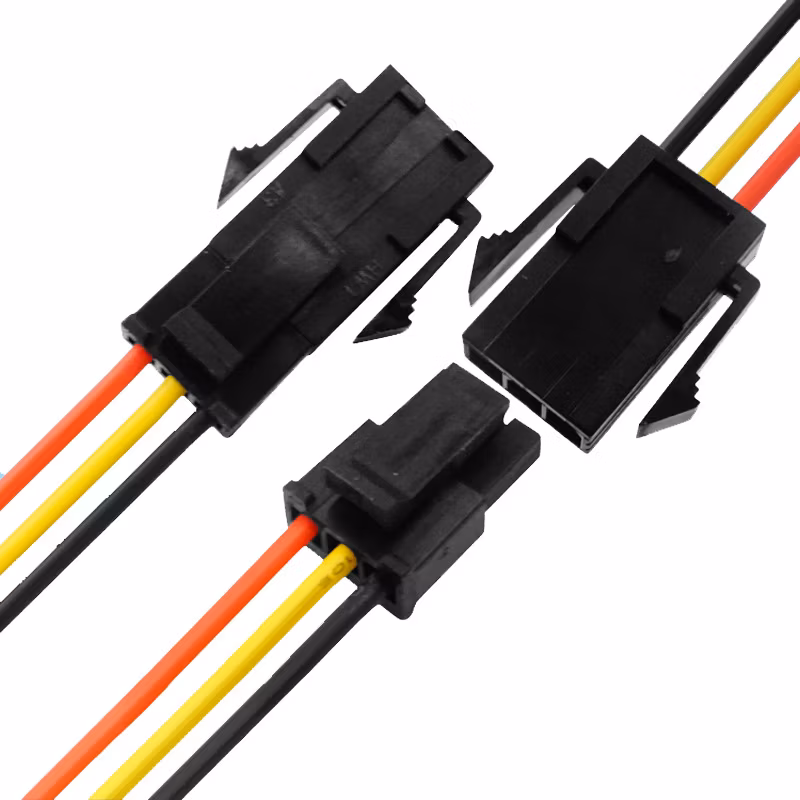 Manufacturer′s Customized Medical Diagnostic Equipment Wiring Harness Molex 43645-0310 / 43645-0300 3pin Terminal Wire with Lock Line to Line Docking UL1015