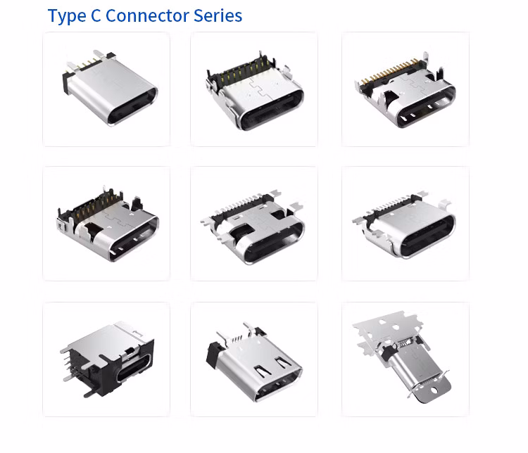 Good Quality USB Type C Charging Port Jack Surface Mount/SMT Connector