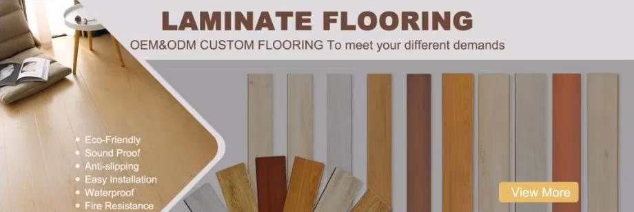 8mm-12mm Click Composite Decking Laminate Wood Floors Flooring Waterproof Anti-Slip Easy Installation Multi- Color Laminate Flooring Covering