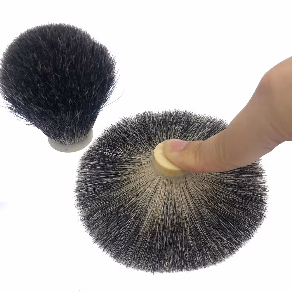 Portable Soft Badger Imitated Shaving Brushes with Woodden Handle
