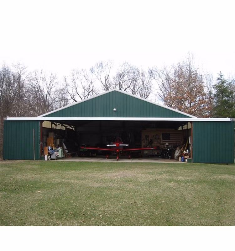 Prefabricated Light Metal Portable Airplane Aircraft Storage Construction Buildings Hangar (TW408J)