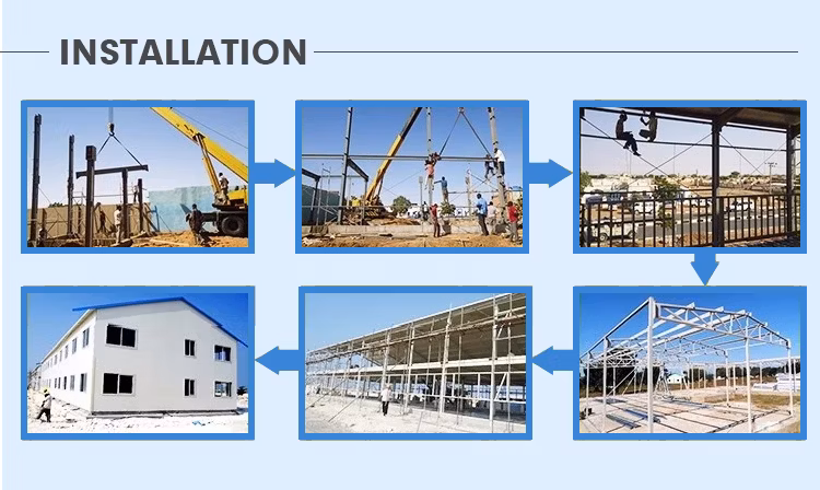 Prefabricated Light Metal Portable Airplane Aircraft Storage Construction Buildings Hangar (TW408J)