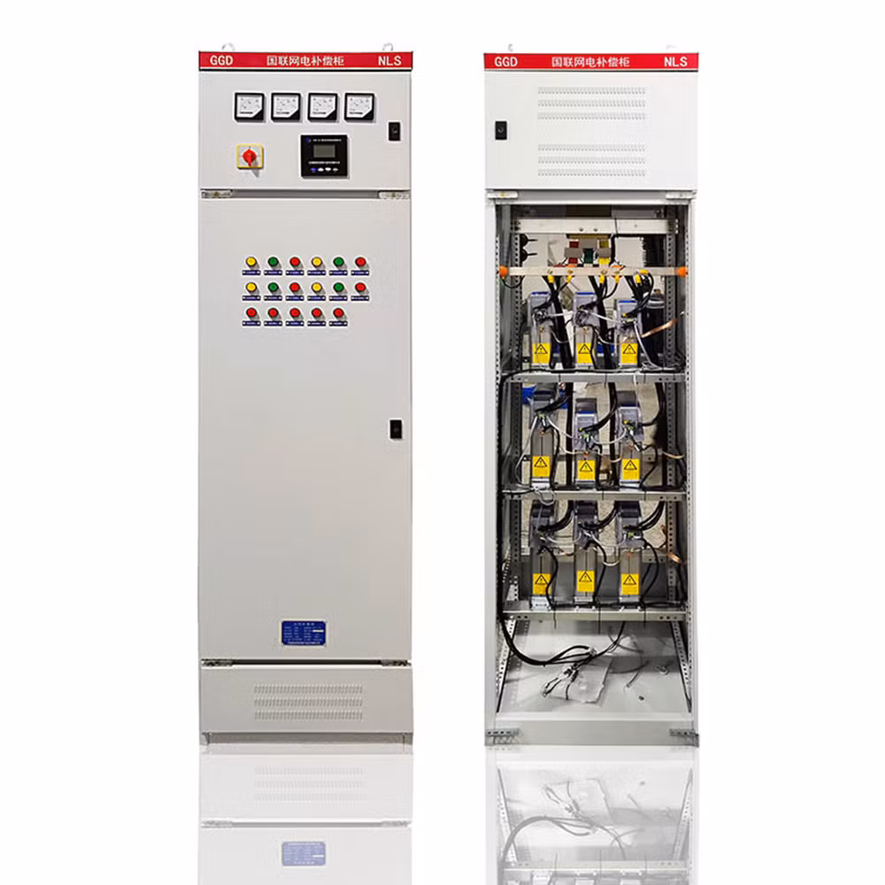 Green Storage Distribution Board Cabinet China Outdoor Low Voltage Power Electrical Distribution Cabinet for Power Factor Correction