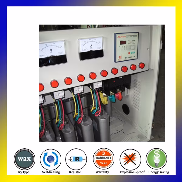 Ggd 440V 300kvar Power Capacitor Bank with 7% Harmonic Filter Thyristor Switch