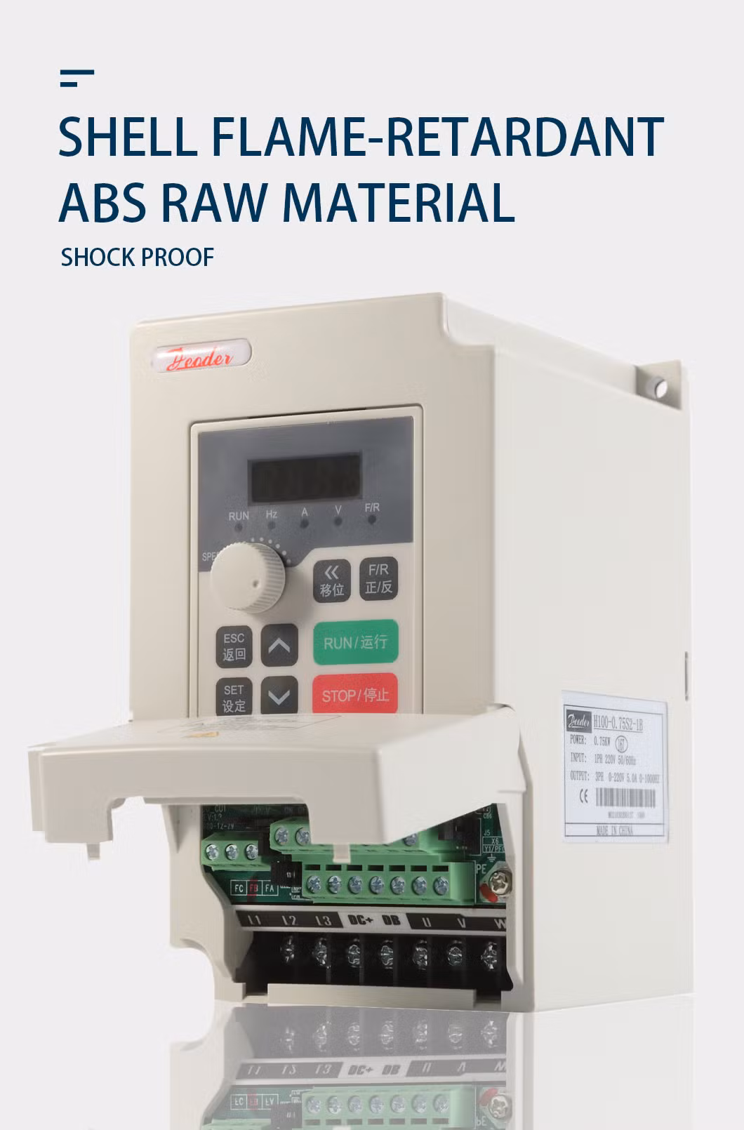220V Voltage 5.5kw Delta Equal Quality VFD 3 Phase Hot Sale Frequency Inverter