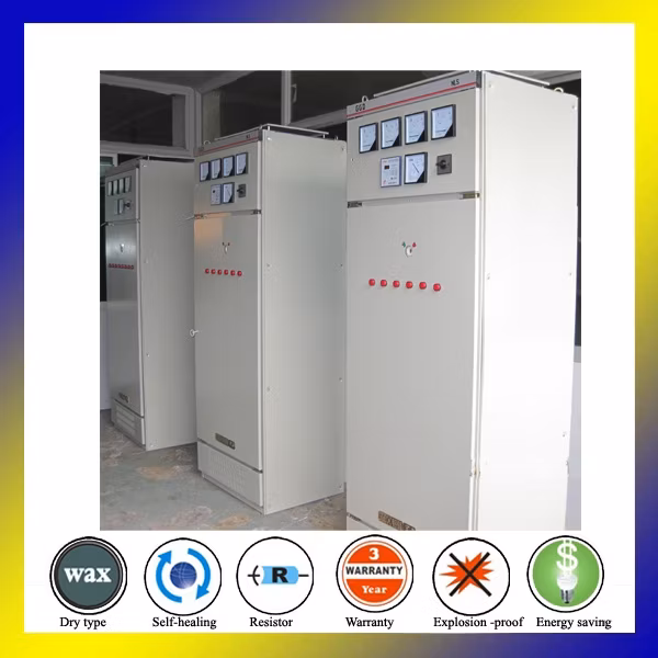 Ggd 440V 300kvar Power Capacitor Bank with 7% Harmonic Filter Thyristor Switch