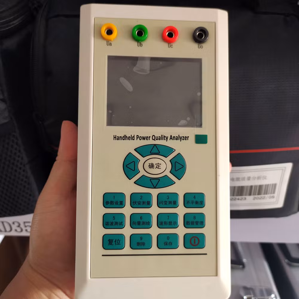 Three-Phase Multi-Function Frequency Harmonic Voltage Handheld Power Quality Analyzer