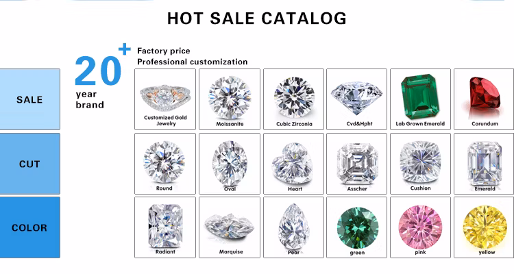 Fine Jewelry Ring 14K Yellow Gold Trendy Design Style Def Brilliant Cut Moissanite Ring Def Natural Diamond Custom Ring Set
