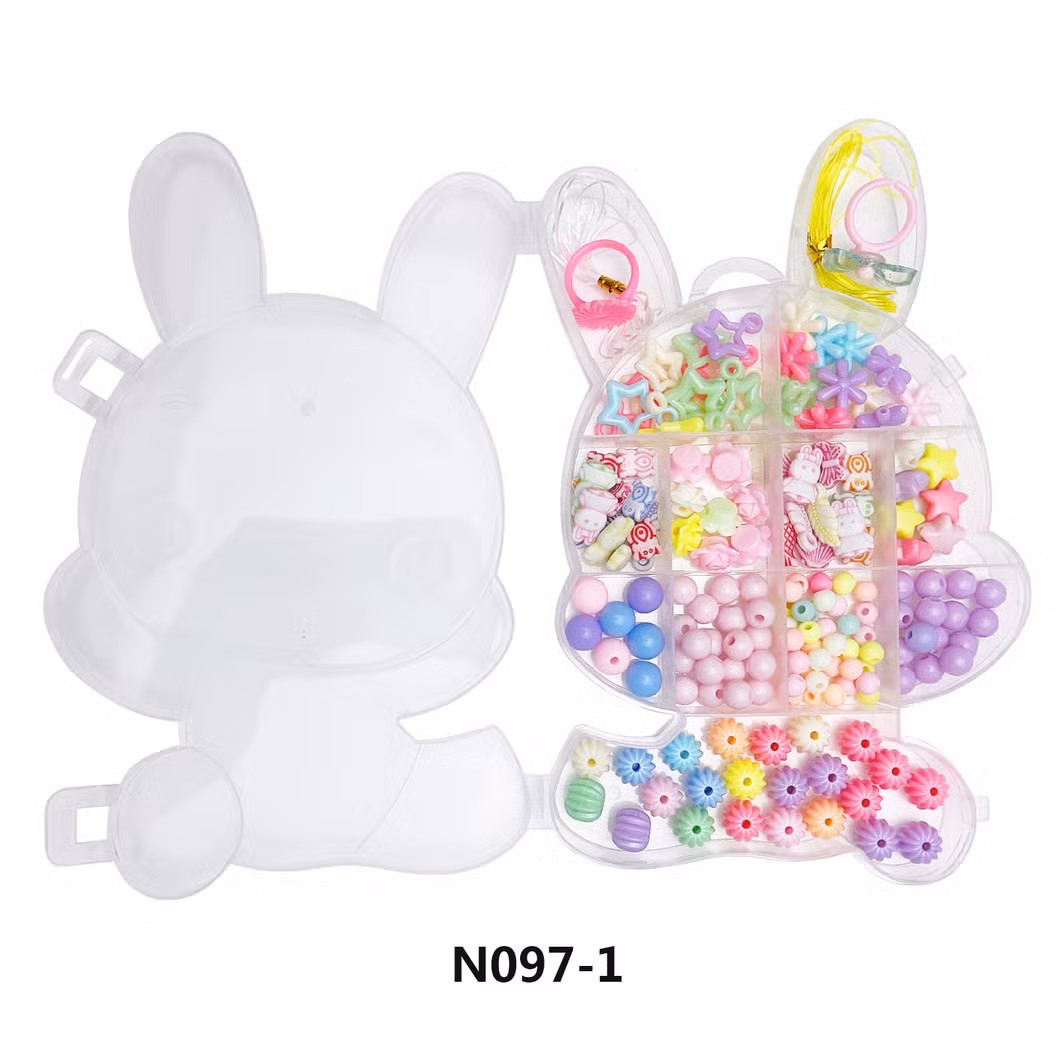 Colourful Creative DIY Beads with Flower or Shell Pendants for Little Girl