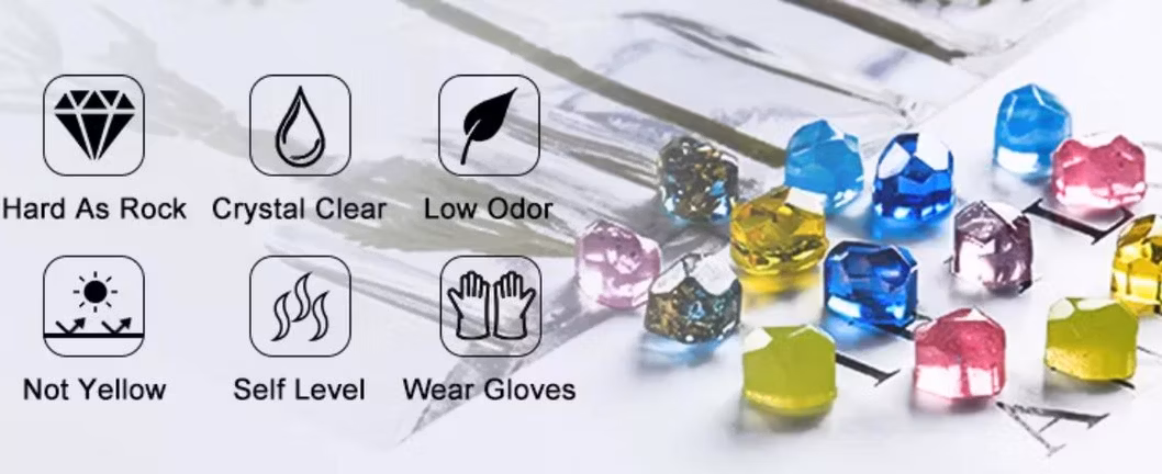 Crystal Clear Epoxy Resin Art Supplies Starter Kit for Art Crafts, Tumblers, Jewelry Making, River Table, Coating