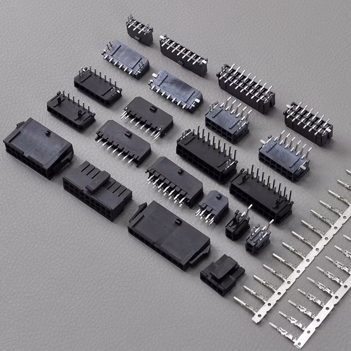 Te 5-794619-2 Rectangular Power Connectors, Header, Plug, Wire-to-Board, 22 Position, for Printed Circuit Board, UL 94V-0, Micro Mate-N-Lok