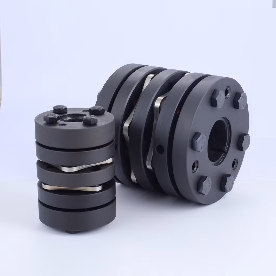 New Csft Flexible Diaphragm Coupling Bridge Disc Coupling Double Diaphragm Flexible Shaft Coupling Aluminum Alloy Single and Double Diaphragm Coupling