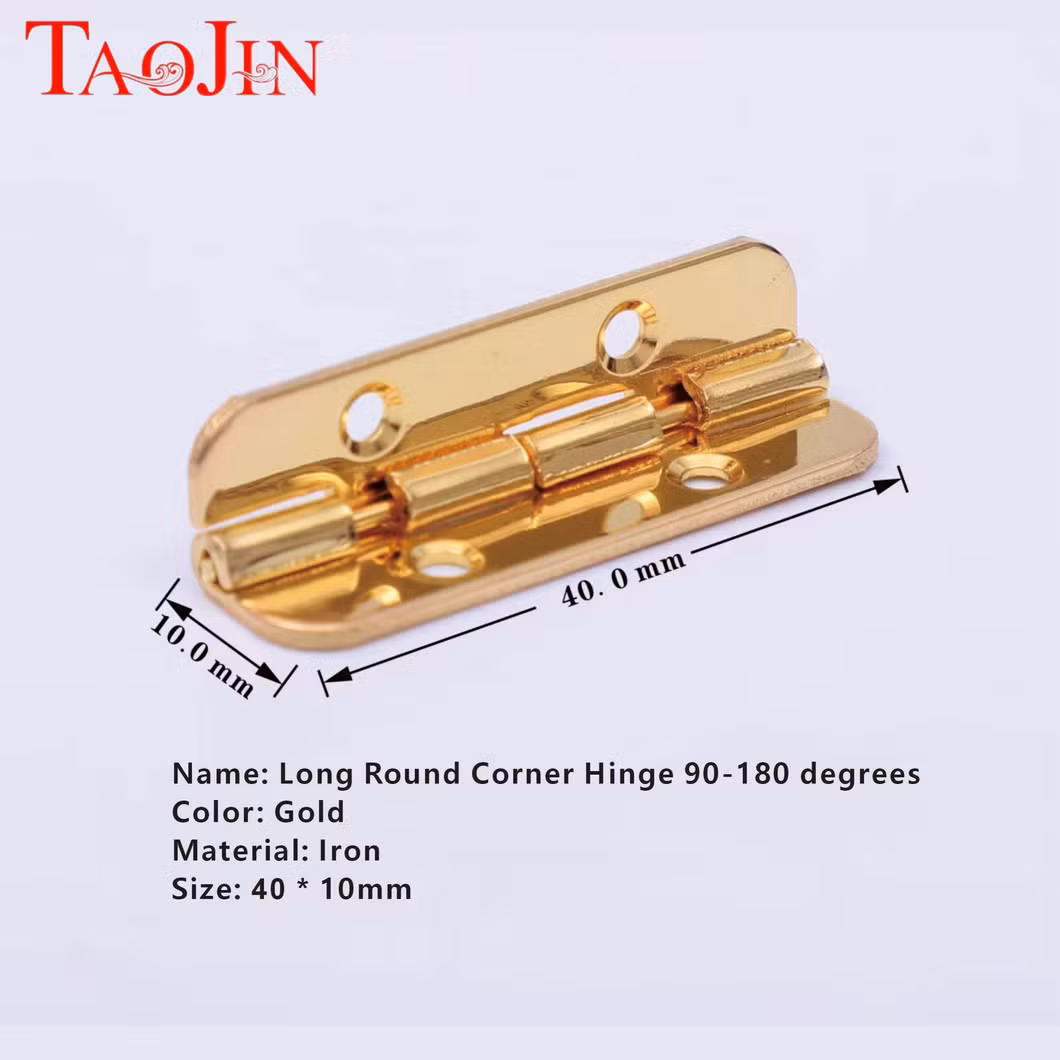 Affordable Jewelry Box Locks with Factory Direct Low Price Chinese Minimalist 90 Degree up-and-Down Hinge Gift Box Hardware Fixed Connector Accessories