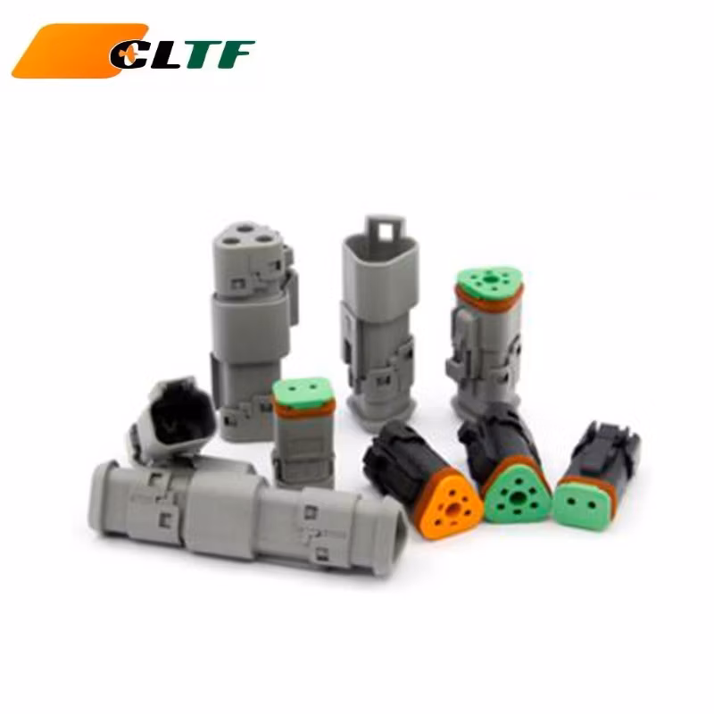 Deutsch Tyco Te AMP Original Automotive Auto Male Female Dt Dtm Dtp Dthd Series 2-12 Pin Plug Way Core Connector Dt04-2p 3p 4p 6p 8p 12p Dt06-2s 3s 4s 6s 8s 12s