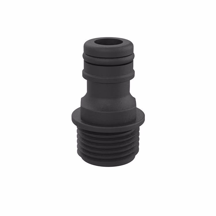 Conexiones de manguera plástico de riego 1/2" herramienta adaptador de grifo macho de agua Conector de jardín de riego rápido de manguera