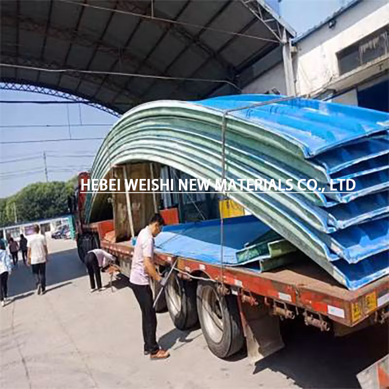 Arched Fiberglass Covers for Sewage Tanks Can Be Customized in Different Shapes, Materials and Sizes According to Needs