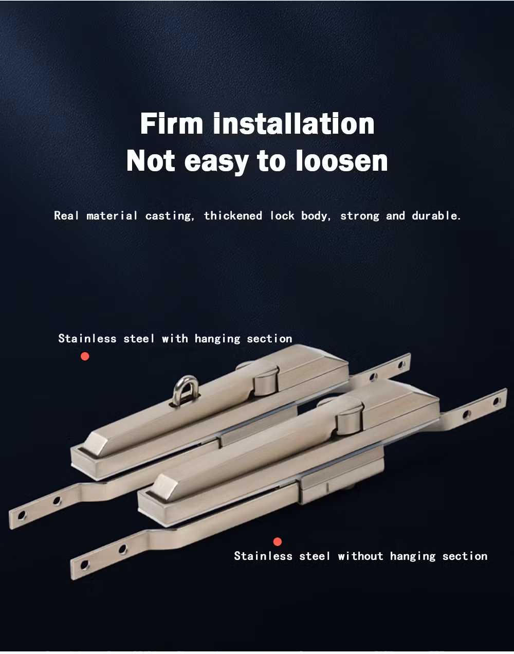 Premium Stainless Steel Triangle Connector Without Rod Locking System Ms830 Stainless Steel Triangle Link Lock for Secure Fastening