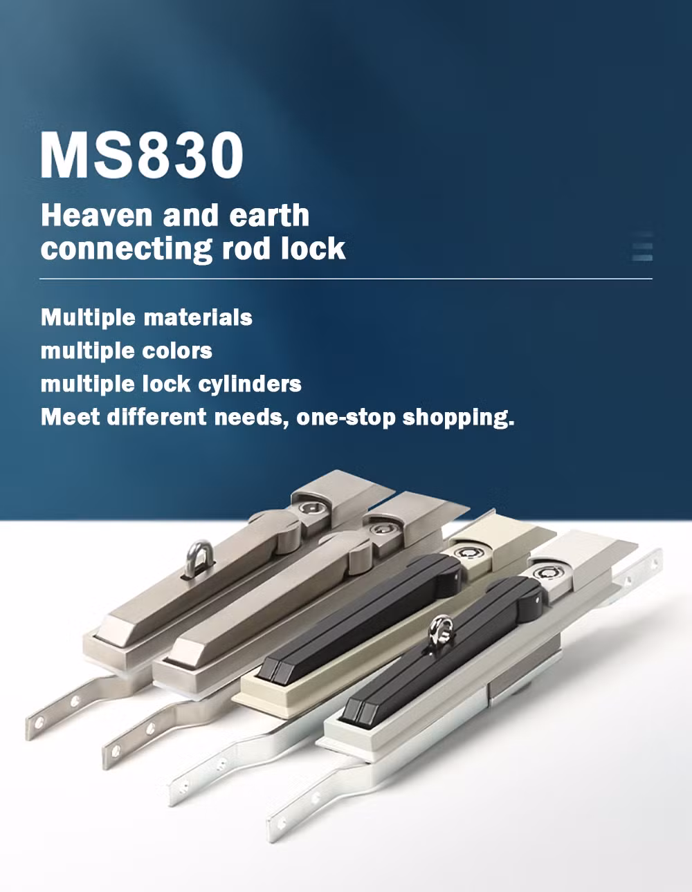 Premium Stainless Steel Triangle Connector Without Rod Locking System Ms830 Stainless Steel Triangle Link Lock for Secure Fastening