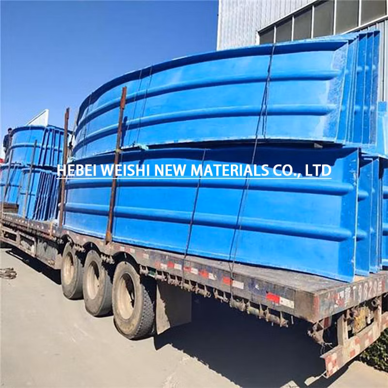 Arched Fiberglass Covers for Sewage Tanks Can Be Customized in Different Shapes, Materials and Sizes According to Needs