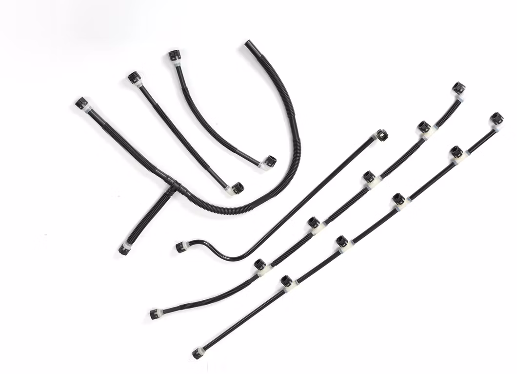 Cooling Nylon Corrugated Pipes Flexible Nylon Tube for Fuel Pump and Fuel Line Easy Connection for Electrical Insulation Applications