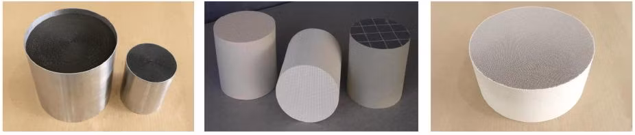 Auto Parts SCR Ceramic Honeycomb Catalytic Converters and DPF Diesel Particulate Filter for Engine Exhaust Purification System