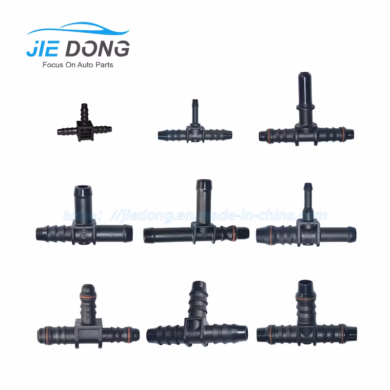 T Type 3 Ways Y Fitting Pipe Connector Fuel Water Air System