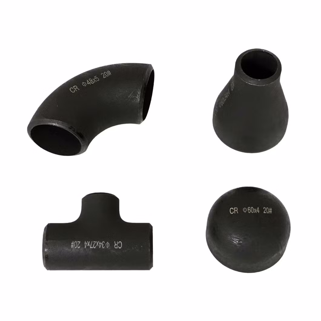 CS A234wpb End Cap Carbon Steel Elbow Tee Reducer Pipe Fitting Pipe Cap