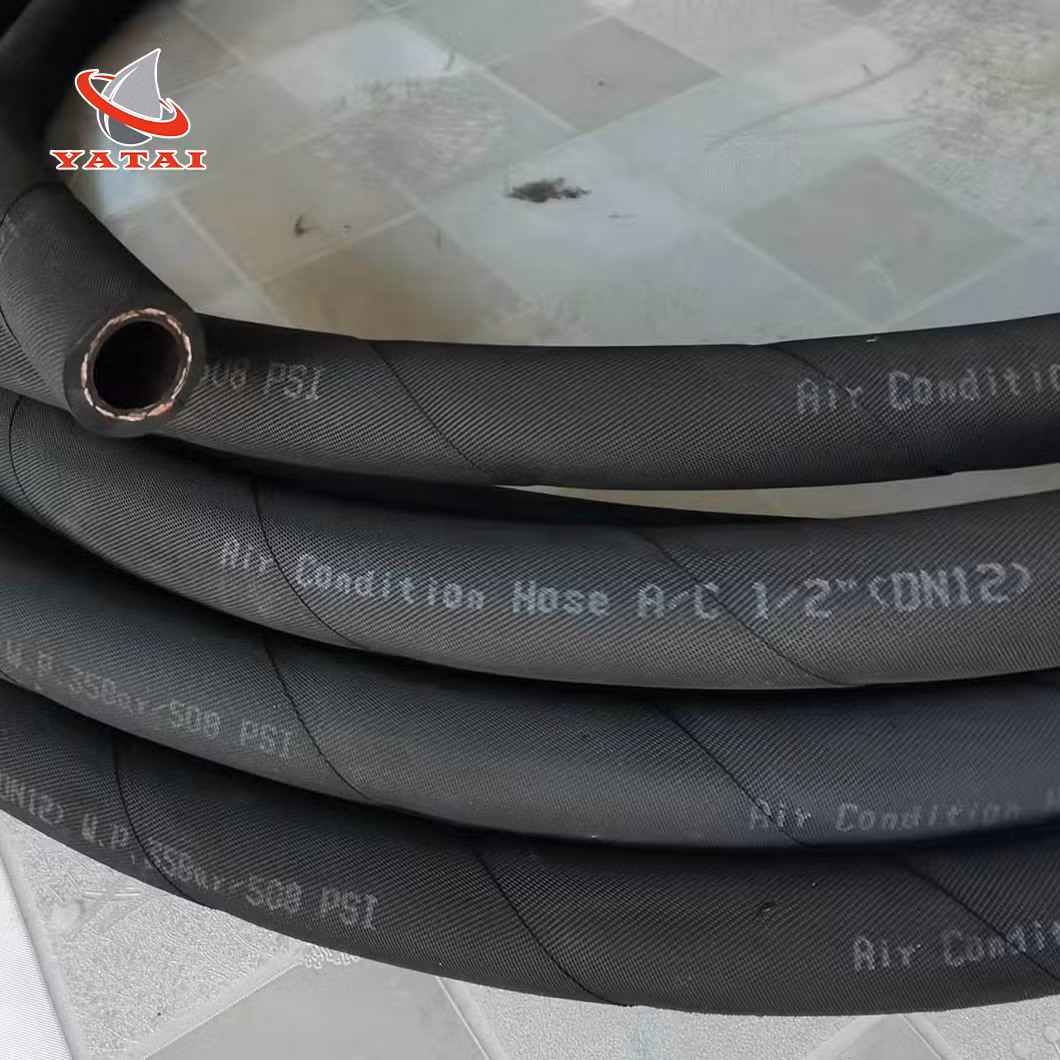 Renovl Hydraulic Rubber Hose China Manufacturing SAE J30r7 Ethanol Rubber Fuel Lines