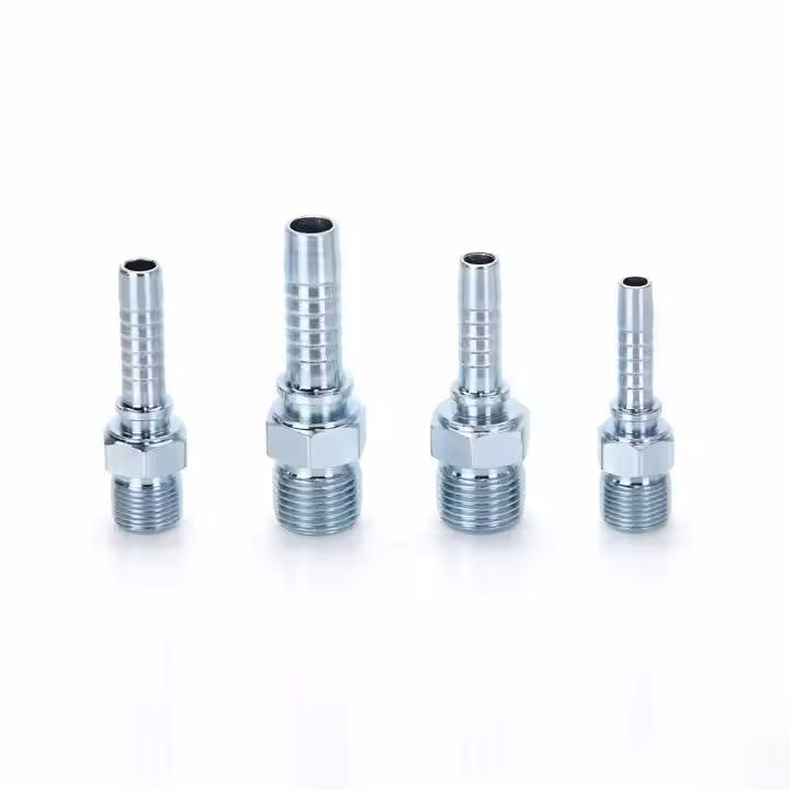 Hydraulic Connectors Male Cone Seat Hydraulic Hose Fitting Male Thread Hydraulic Pipe Parker Fittings