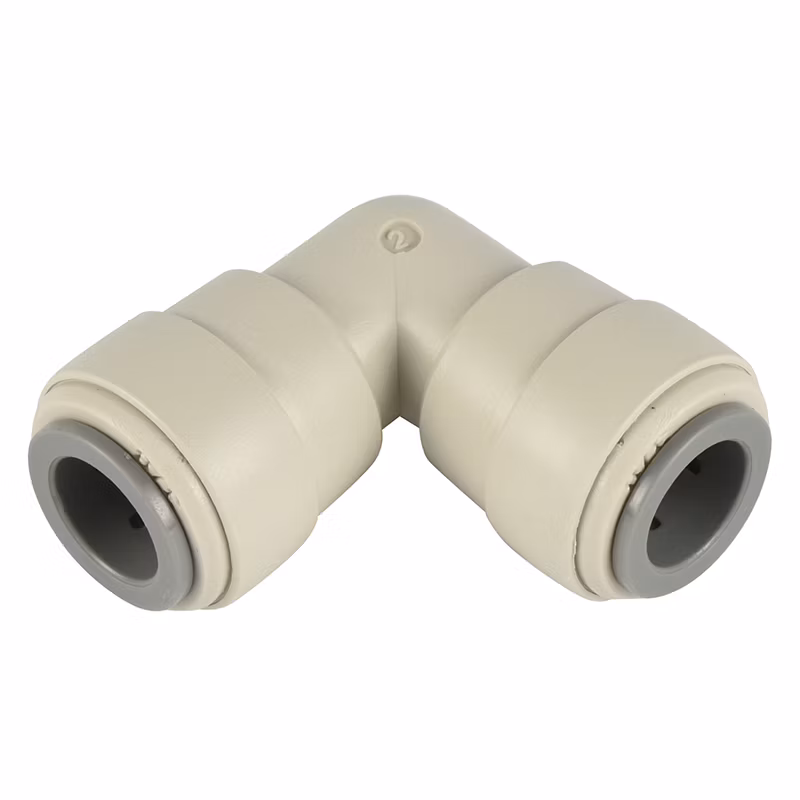 Xhnotion Pneumatic 1/4′ ′ Tube Od Union Elbow Water Filter Fittings