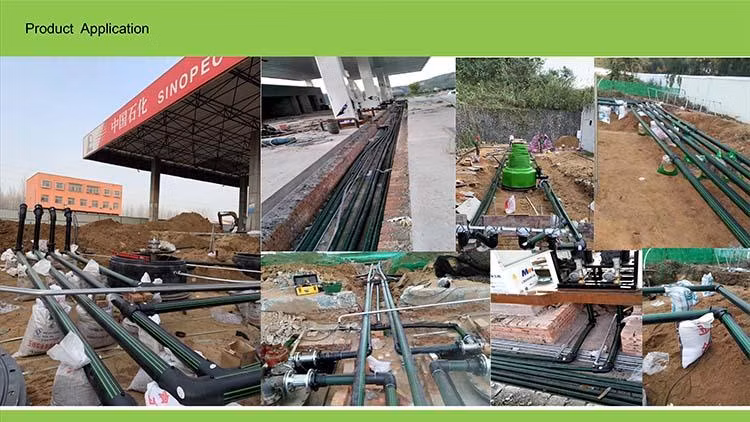 54mm 63mm 75mm Diameter Double Protection PE Pipe China Wholesale Plastic Underground Petroleum Upp Pipe