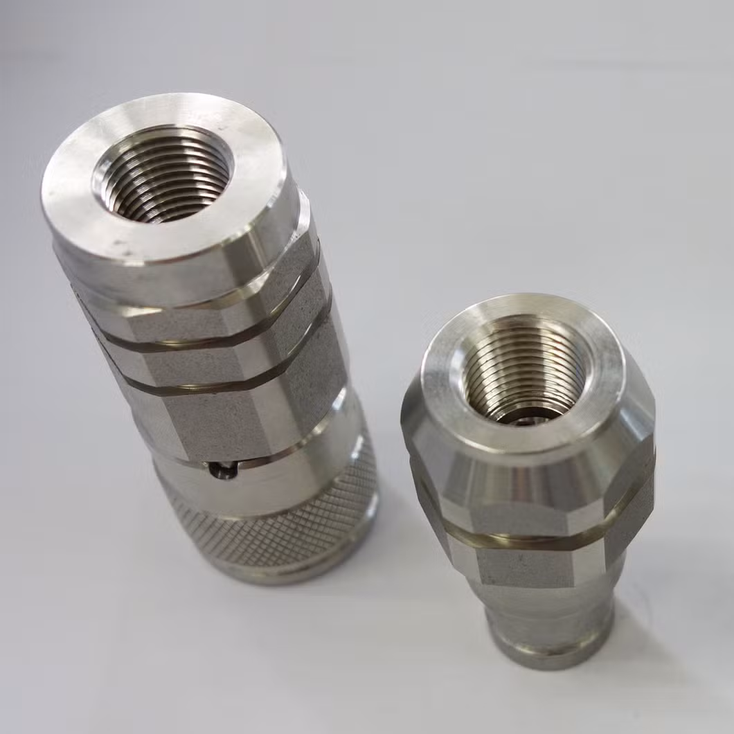 Naiwo Nwp4 Flat Face Hydraulic Quick Release Coupling Stainless Steel Quick Coupler