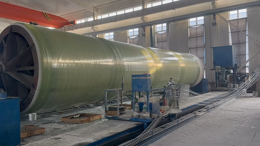 Fiberglass Reinforced Plastics Pipe Underground Sewage Drainage FRP Pipe Cable Protection FRP Pipe