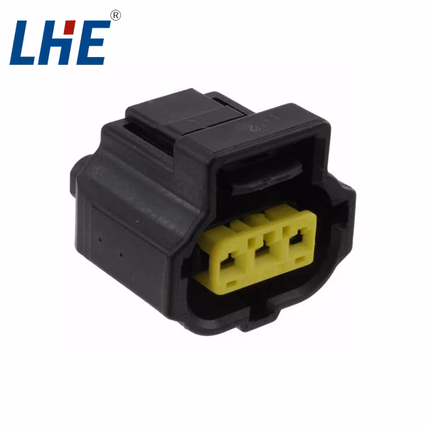 184032-1 3pin Cars Electrical Wire Harness RoHS Certification Tyco Battery Connector