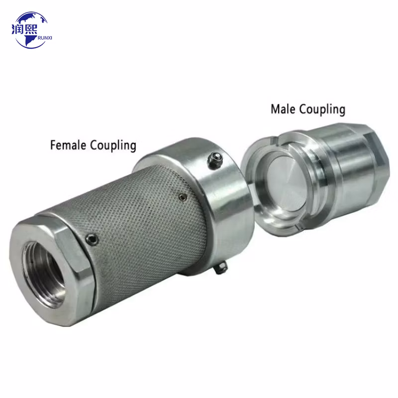 Factory Price Flexible Hose Pipe Dry Disconnect Quick Release Coupling for Tank Truck