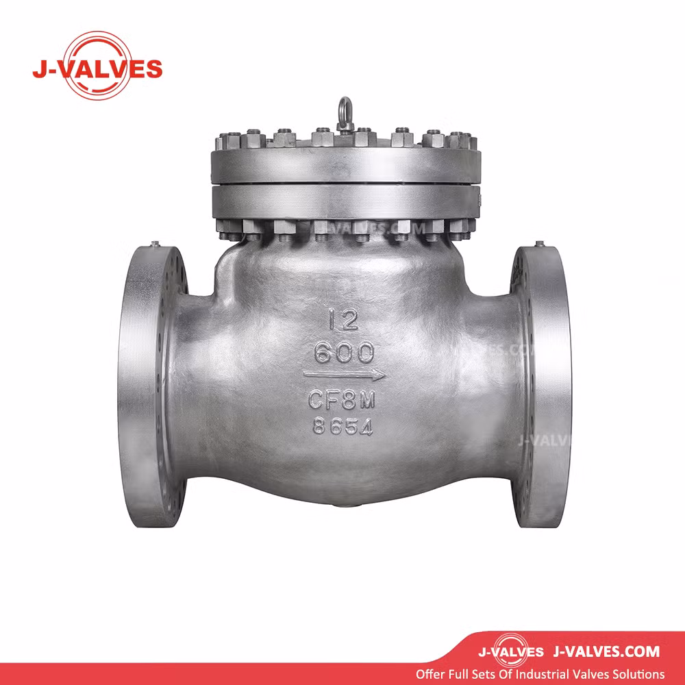 J-Valves Stainless Steel Flanged Duo Check Valve Non Return Check Valve Swing Check Valve