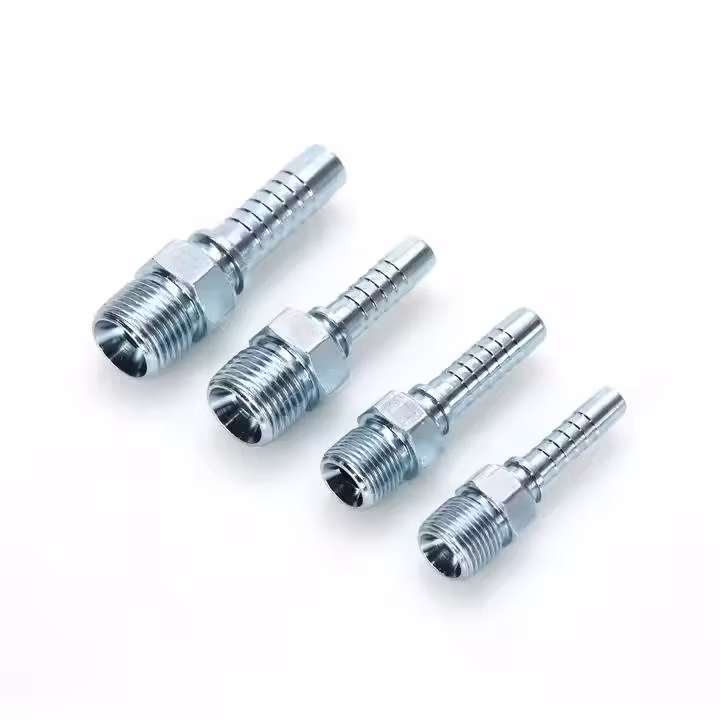 Hydraulic Connectors Male Cone Seat Hydraulic Hose Fitting Male Thread Hydraulic Pipe Parker Fittings