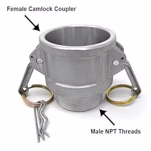 Fluid Transportation Type a+D Male Female Quick Connect Cam Lock Groove Coupling