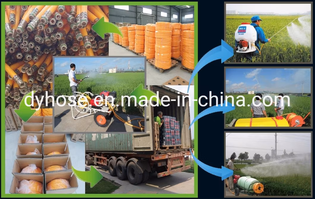 High Pressure Customized Length Mist Cooling System Outdoor Multi-Purpose Water Spray PVC Hose