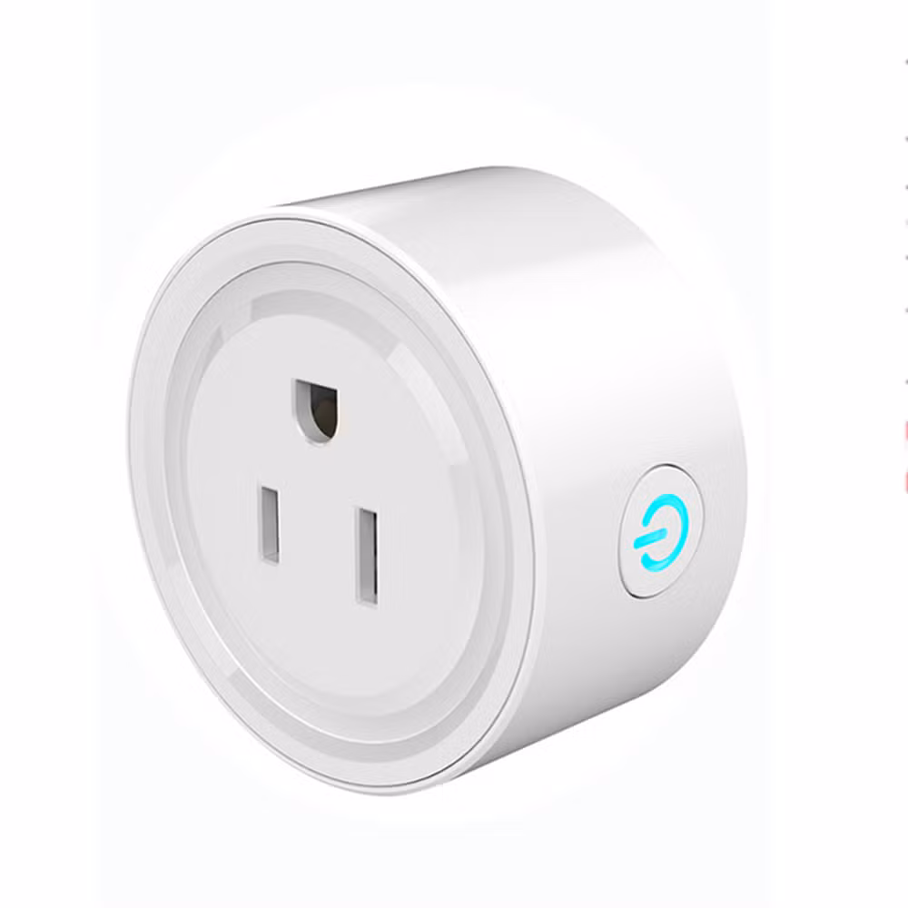 Us Standard Wireless Smart Plug 10/16A EU Tuya Smart Power Socket Plug Work with Google Alexa