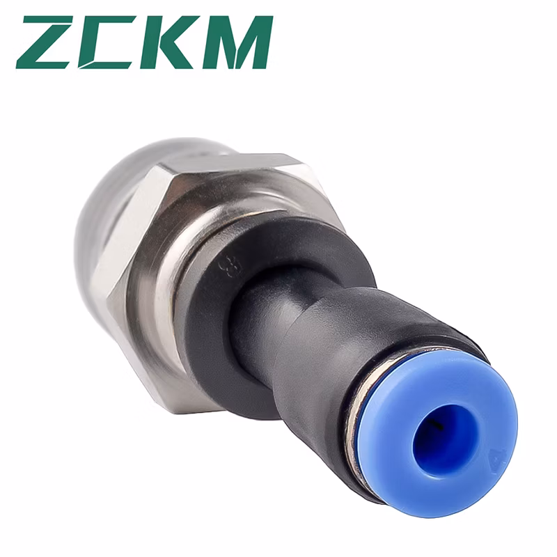 Blue Plastic Pneumatic Quick Straight Plug Reducer Fittings Air Hose Connectors