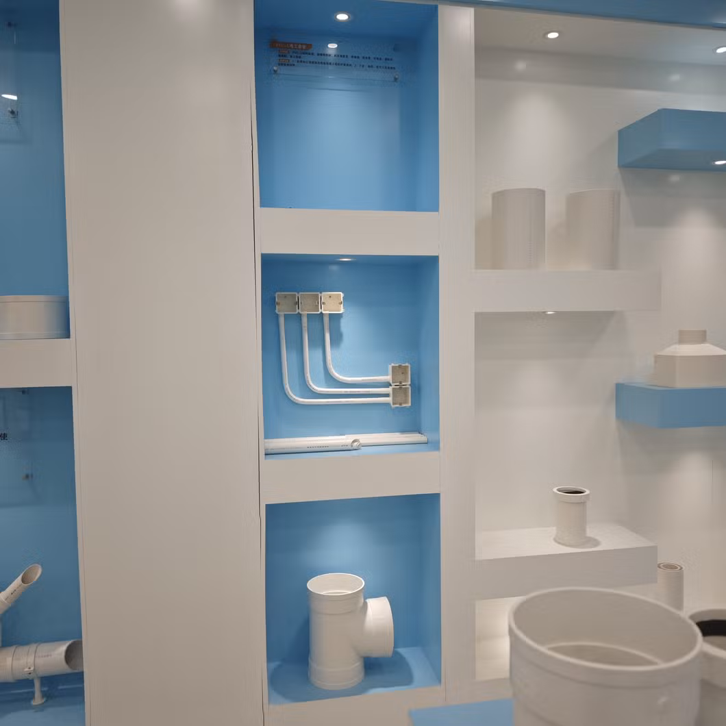 China Factory PVC Plastic Pipe Fittings Elbow Plastic Connector