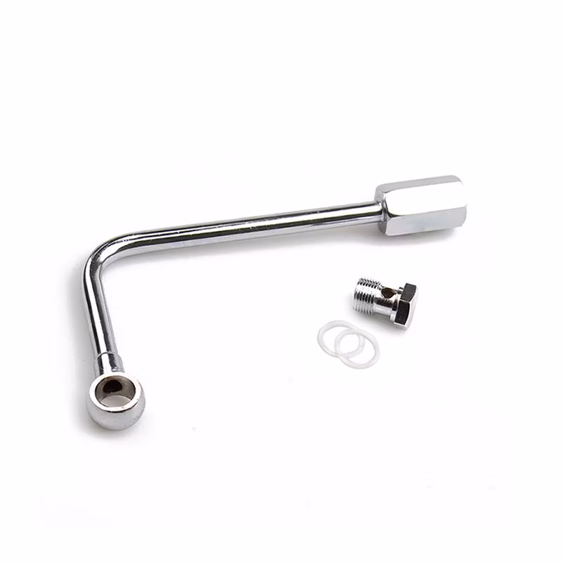 Automotive 3/8 Inch Chrome Plated Fuel Line Tubing Pipes SAE J30r7 Fuel Line