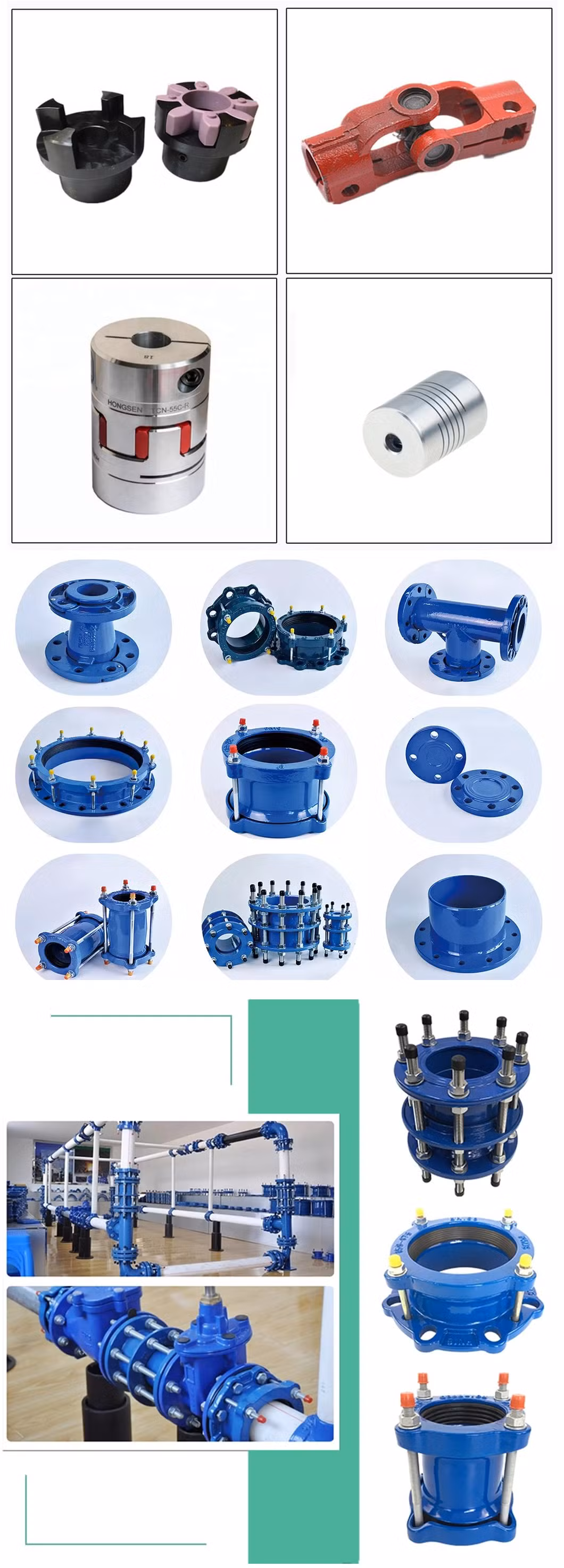 Motor Gear Coupling Reducer Couples Stainless Magnetic Conduit Hydraulic Matching Outfit Gear Coupling Quick Release Flexible