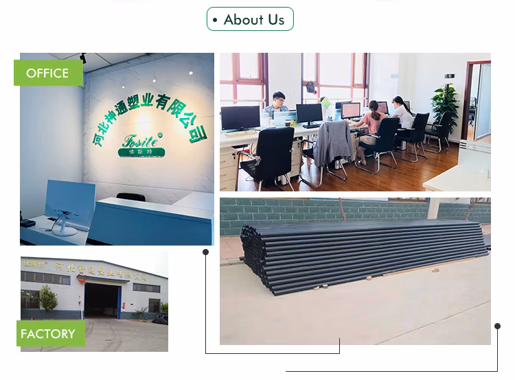 Hot Sale Environmental Protection Building Material PE HDPE Pipe Plastic PE Tube for Water Supply/Gas Supply